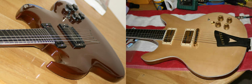 Custom Built Midi Guitars